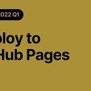 JS FE 2022 Q2 Deploy To GitHub Pages