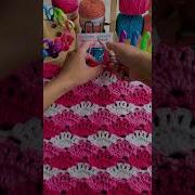Crochet Large Shell Stitch How To DIY Tutorial Shorts