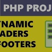PHP Project Dynamic Header And Footer