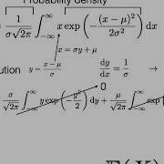 The Expectation And Variance For The Normal Random Variable