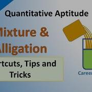 Mixture And Alligation Shortcuts Tricks For 2026 Placement Tests Job Interviews Exams