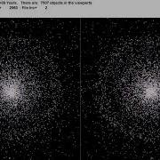 Many Body Gravitational Simulation Spherically Propagating Mass Wave