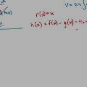 Calculus Shell Method Example Two Functions