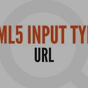 HTML5 Input Types URL 4 14