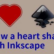 Drawing A Perfect Heart Shape In Inkscape And Can AI Help You Learning Do This Better