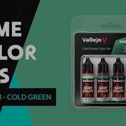Ref 72 383 COLD GREEN COLOR SET Game Color