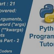 21 Default Arguments Non Keyword Args And Keyword Kwargs Arguments In Python In Hindi