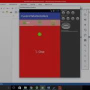 Custom Tablayout Android