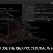 Как использовать RBD Procedural в Houdini 20 5