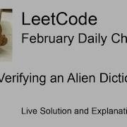 Daily Leetcode 1038 Feb 02 2023 953 Verifying An Alien Dictionary