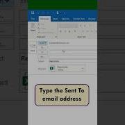 Send An Email With An Excel Attachment Quickly Directly From Excel Without Any VBA Shorts