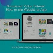 Screencast Step By Step Video Tutorial For Website Or App
