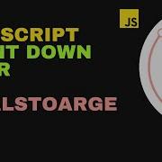 A Persistent Non Reset JavaScript Countdown Timer Using LocalStorage API In Browser