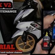 Aerox V2 Change Oil Gear Oil And Carbon Cleaner Change Oil Tutorial Basic Maintenance Jeffogitv
