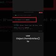 How To Convert Array Of Pairs To Object In JavaScript Quick Tip Shorts Javascript