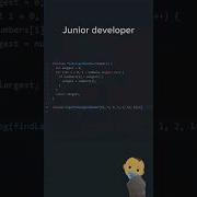 Junior Developer Vs Senior Developer Ideas Javascript Coding Html Css Softwareengineer