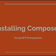 Drupal 8 9 Installing Composer