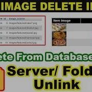 How To Delete Files And Images From PHP MySQL Database And Folder PHP Unlink Function Image CRUD