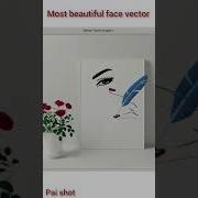 Most Beautiful Face Vector Using Python Turtle Shorts Viral Homedecor