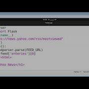 Parse News RSS Feed And Show In Flask Python