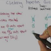 Clustering Properties Quiz Quiz Solution Georgia Tech Machine Learning