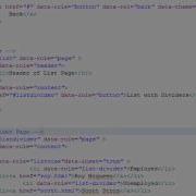 7 Creating JQuery Mobile List