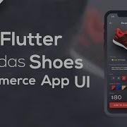 Flutter Adidas Shoes Ecommerce App UI Speed Code