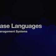 Database Languages
