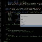 PHP 05 интерфейс с простыми запросами