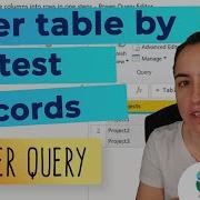 How To Filter A Table To Show Only Most Recent Date By Group In Power Query