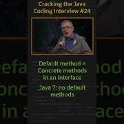 What Is A Default Method Cracking The Java Coding Interview