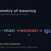 The Geometry Of Meaning How AI Learns Words Embeddings