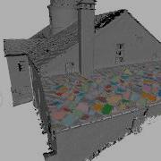 Persistence Analysis Of Multi Scale Planar Structure Graph In Point Clouds