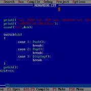 C Program To Implement Stack Insertion Push And Deletion Pop Operations Using Array By Gmone Lab