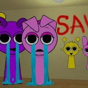 Sad Pinki Sad Simon And Sad Durple Want Me To Save Their Kids