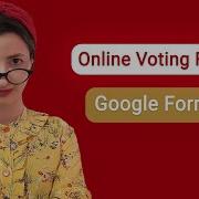 How To Create An Online Voting Form With Google Forms