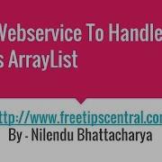 Rest Service To Handle Json List Input As ArrayList