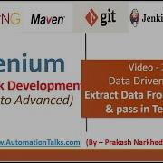 Selenium Framework Basic 22 Data Driven Test Part 7 Pass Test Data From HashMap To Test Case