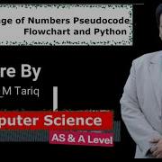 A Level Computer Science 9618 Find Average Of Numbers Pseudocode Flowchart And Python