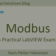Modbus With Practical LabVIEW Examples