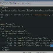 AngularJS Tutorial Chapter 5 Part1 Routing