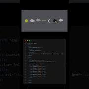 Weather Animation Using HTML CSS Shorts Developer