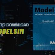 Как загрузить и установить программу ModelSim Бесплатный симулятор Verilog