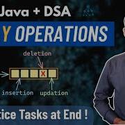 Array Operations In Java Traversal Insertion Deletion Searching DSA For Beginners With Code