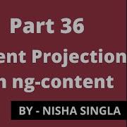 Content Projection With Ng Content Tutorial 36