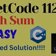 LeetCode 112 Path Sum EASY C JAVA Detailed Solution