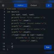 How To Write A Program To Find Largest Number Using If Else Statement In C Language
