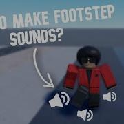 How To Make FOOTSTEP SOUNDS Roblox Studio Tutorial