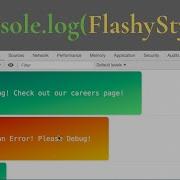 Customize Console Log Messages Make Nicer Error Messages Javascript