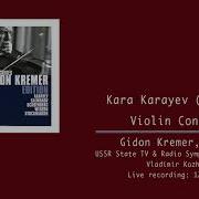Kara Karayev Violin Concerto 1967